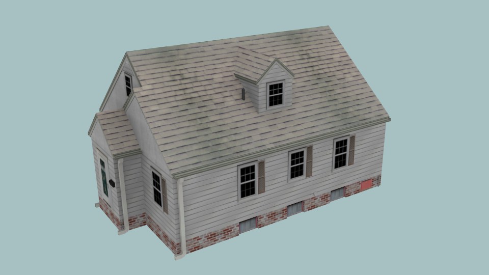 Low-Poly House preview image 1